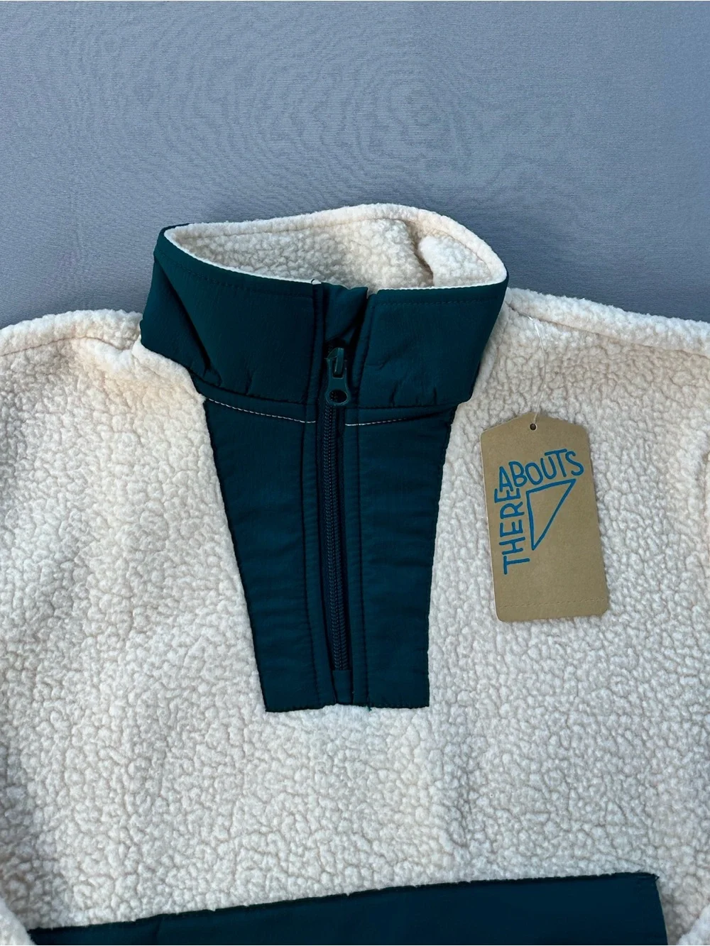 🎉5 for $45🎉 NWT There about fleece sweater jacket boys girls size 8